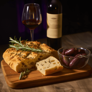 Best Tuscan Reds for Easy Homemade Rosemary Focaccia