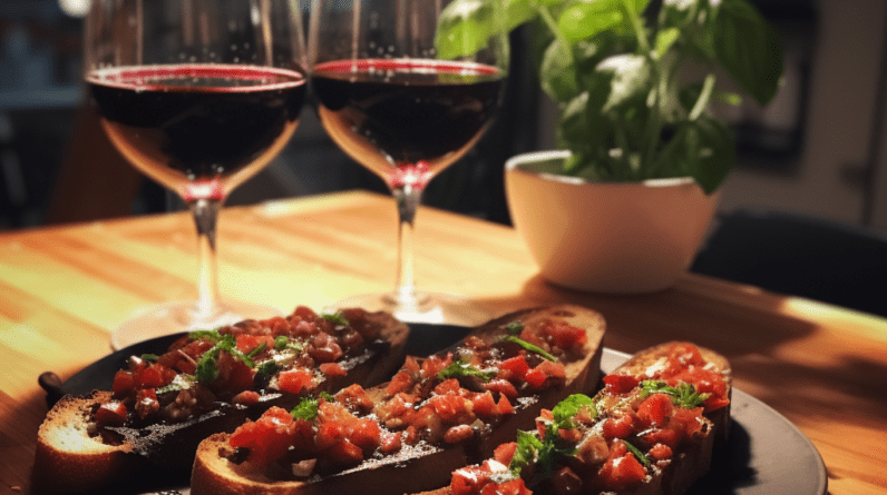 Best Wine Pairings for Homemade Bruschetta Varieties