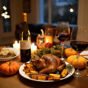 the top 5 perfect wines for thanksgiving dinner.